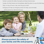 PE-519R Wireless Indoor Alarm Siren with Strobe