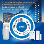 PE-519R Wireless Indoor Alarm Siren with Strobe