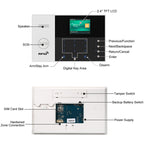 PG-105-GSM GSM/GPRS + WiFi Intelligent Alarm System with Touch Keypad & LCD Screen & RFID Function, EU Version