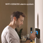 PG-106-GSM GSM/GPRS + WiFi Intelligent Alarm System with Touch Screen & RFID Function