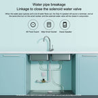 Original Xiaomi Wireless Bluetooth Flood Guard Intelligently Detects Water Leakage Xiaoai Speaker Linkage App to Remotely Remind Smart Home, need to be used with CA1001
