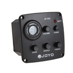 JOYO JE-303 Guitar Pickup 3-Band EQ Preamp Tuner Pickup Equalizer with Tuning Function