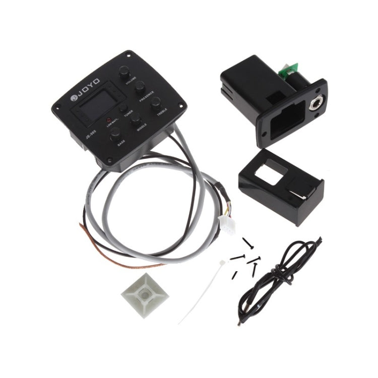 JOYO JE-305 Guitar Pickup 4-Band EQ Preamp Tuner Pickup Equalizer with Tuning Function