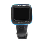 JOYO JMT-03 Portable Clip-on Guitar Tuner Metronome Supports MIC and CLIP Tuning Mode 2-in-1 360-Degree Rotating for Guitar Violin Ukulele