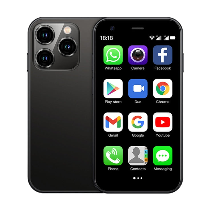 3.0 inch Android 8.1 MTK6580 Quad Core up to 1.3GHz, Bluetooth, WiFi, GPS, Network: 3G, Dual SIM