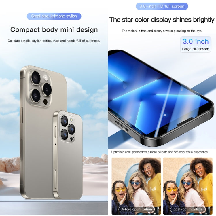 SOYES XS18 Pro, 2GB+16GB, 3.0 inch Android 9.0 MTK6580 Quad Core, Network: 3G, Dual SIM