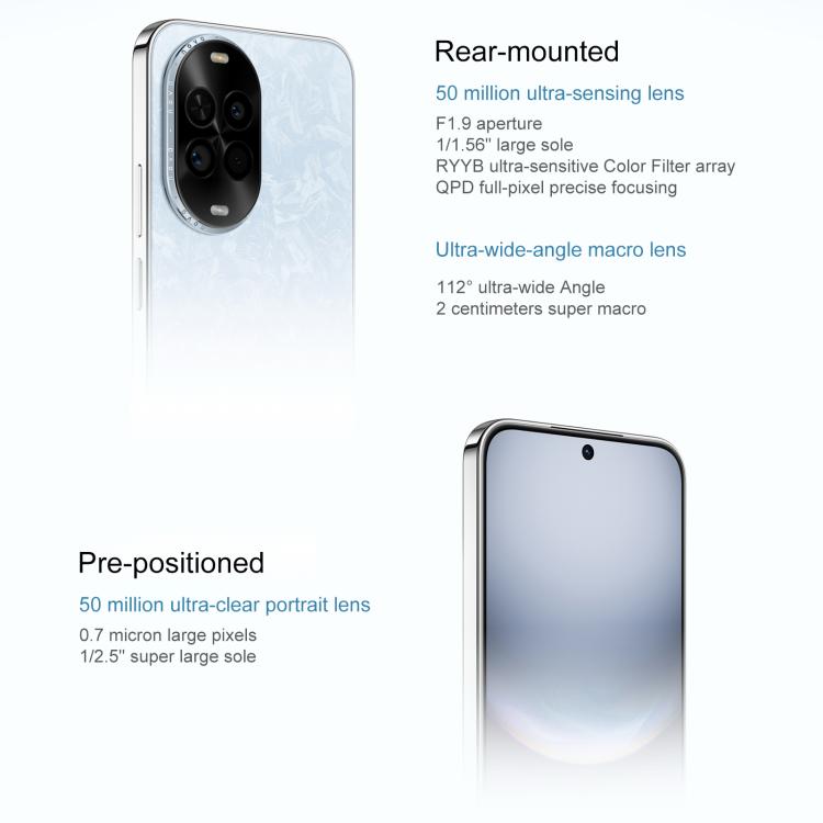 Huawei nova 14 Vitality, 12GB+512GB, Side Fingerprint Identification, 6.7 inch HarmonyOS 5.1, NFC, OTG, Not Support Google Play