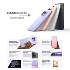 Xiaomi Civi 5 Pro, 12GB+512GB, Screen Fingerprint, 6.55 inch Xiaomi HyperOS 2 Snapdragon 8s Octa-Core, NFC, Network: 5G