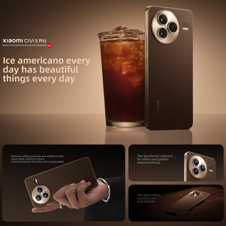 Xiaomi Civi 5 Pro, 16GB+512GB, Screen Fingerprint, 6.55 inch Xiaomi HyperOS 2 Snapdragon 8s Octa-Core, NFC, Network: 5G