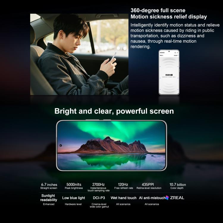 Honor X60 GT, 12GB+256GB, In-screen Fingerprint, 6.7 inch MagicOS 9.0 Android 15.0 Snapdragon 8+ Gen 1 Octa Core, Network: 5G, OTG, NFC