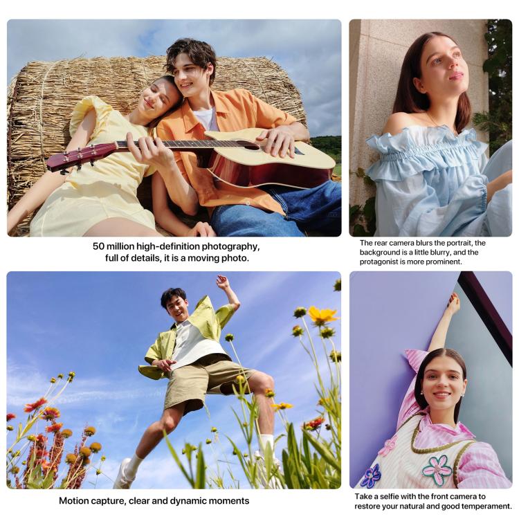 HUAWEI Enjoy 70X Vitality Edition, 8GB+256GB, Screen Fingerprint Identification, 6.78 inch HarmonyOS 4.2 Octa Core, OTG, Not Support Google Play