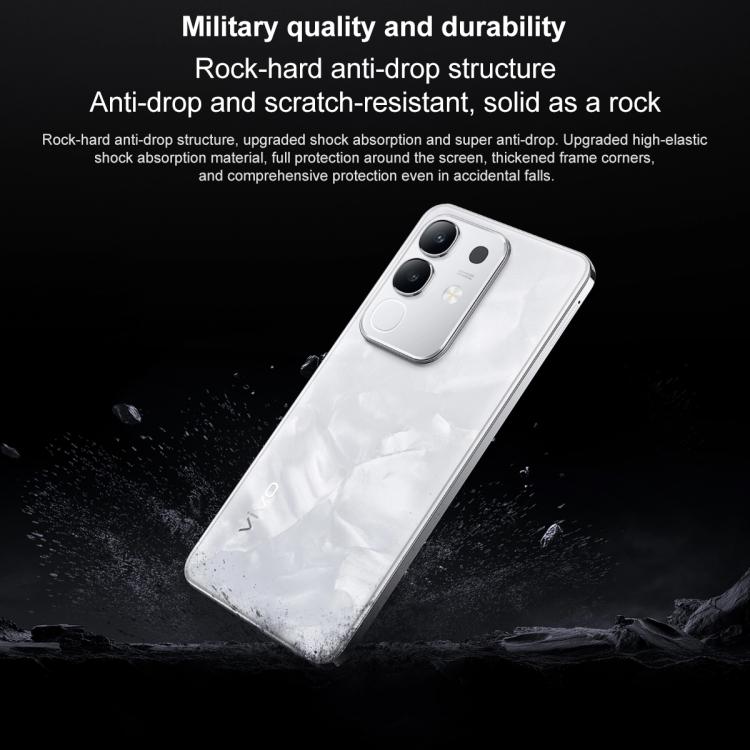 vivo Y300t, 8GB+256GB, Face ID / Side Fingerprint,  6.72 inch Android 15 OriginOS 5 Dimensity 7300 Octa Core, OTG, NFC, Network: 5G