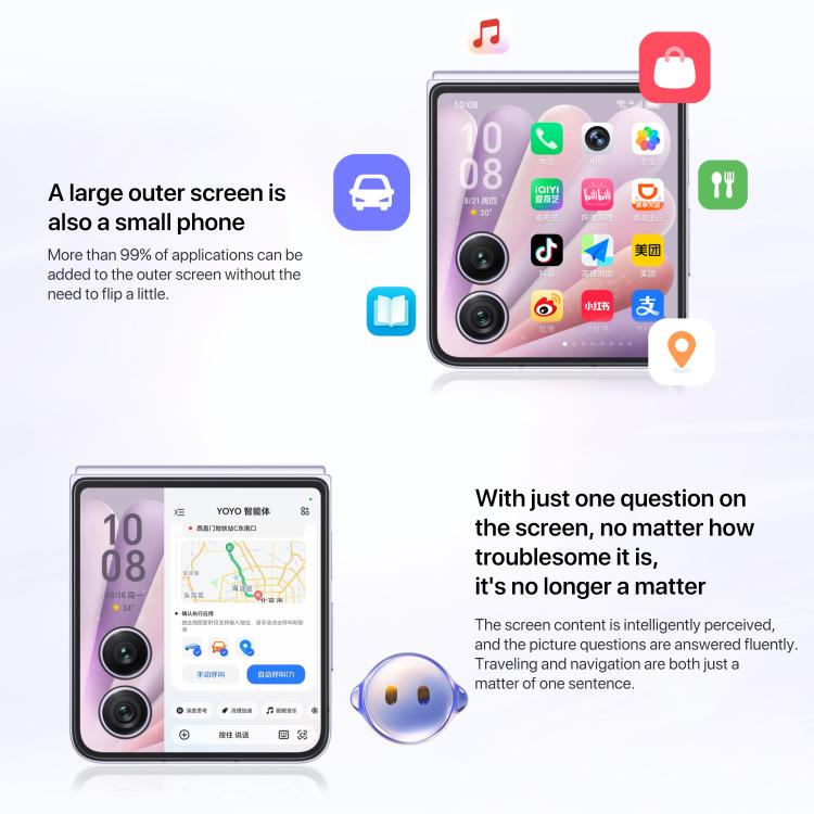 Honor Magic V Flip2, 12GB+256GB, 6.82 inch + 4.0 inch MagicOS 9.0.1  Android 15 Snapdragon 8 Gen 3 Octa Core, Network: 5G, NFC, OTG