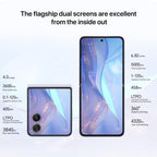 Honor Magic V Flip2, 16GB+1TB, 6.82 inch + 4.0 inch MagicOS 9.0.1  Android 15 Snapdragon 8 Gen 3 Octa Core, Network: 5G, NFC, OTG