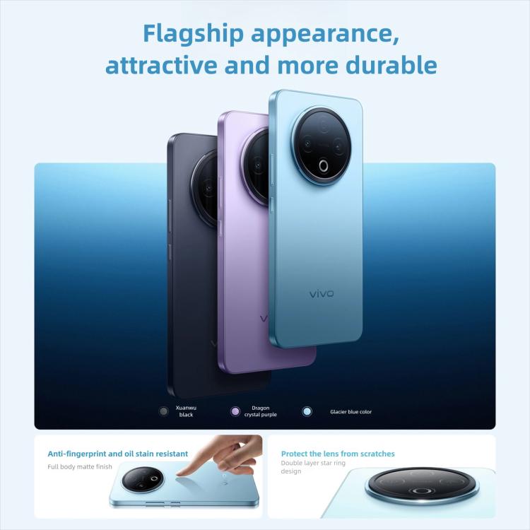 vivo Y500, 12GB+256GB, 6.77 inch Android 15 OriginOS 5 Dimensity 7300 Octa Core, OTG, NFC, Network: 5G