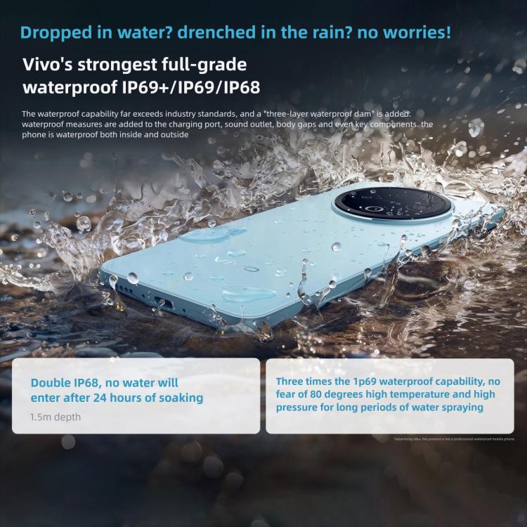 vivo Y500, 12GB+512GB, 6.77 inch Android 15 OriginOS 5 Dimensity 7300 Octa Core, OTG, NFC, Network: 5G