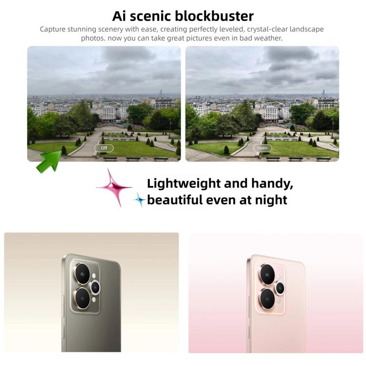 Realme 15, 8GB+256GB, 6.77 inch Realme UI 6.0 Android 15 MediaTek Dimensity 7300+ Octa Core, NFC, Network: 5G