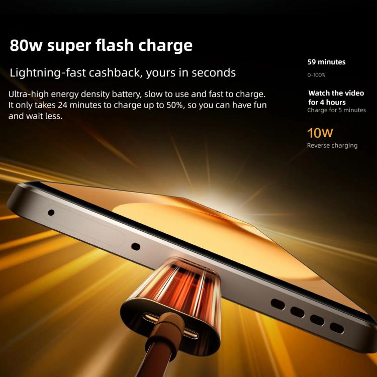 Realme 15 Pro, 16GB+512GB, 6.8 inch Realme UI 6.0 Android 15 Snapdragon 7 Gen 4 Octa Core, NFC, Network: 5G