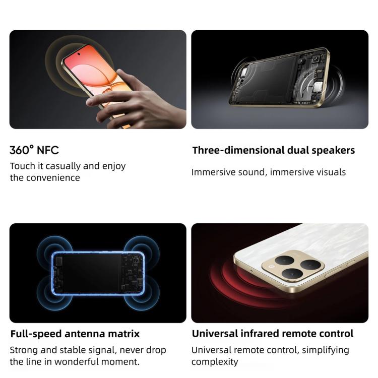 Realme 15T, 12GB+256GB, Screen Fingerprint Identification, 6.57 inch Realme UI 6.0 Android 15 MediaTek Dimensity 6400 Max Octa Core, NFC, Network: 5G