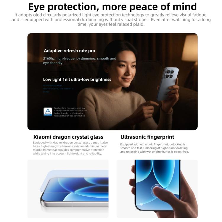 Xiaomi 17, 12GB+512GB, 3D Ultrasonic Fingerprint, 6.3 inch Xiaomi HyperOS 3 Snapdragon 8 Elite Gen 5 Octa Core, NFC, Network: 5G