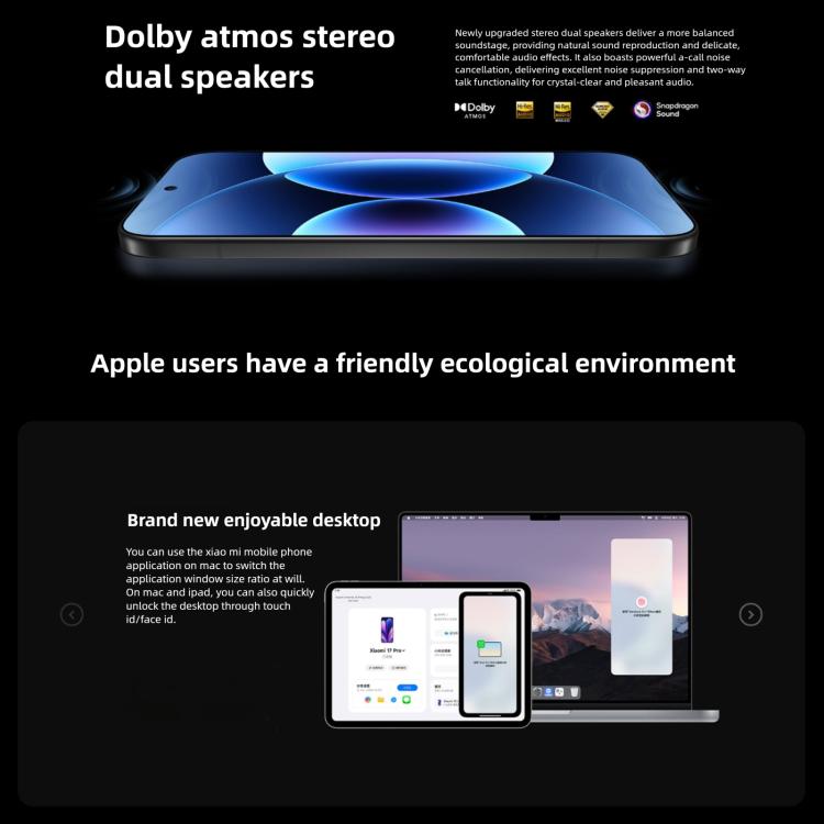 Xiaomi 17 Pro Max, 12GB+512GB, 3D Ultrasonic Fingerprint, 6.9 inch + 2.9 inch Xiaomi HyperOS 3 Snapdragon 8 Elite Gen 5 Octa Core, NFC, Network: 5G