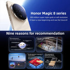 Honor Magic8 Pro, 12GB+256GB, Screen Fingerprint, 6.71 inch MagicOS 10.0 / Android 16 Snapdragon 8 Elite Gen 5 Octa Core, Network: 5G, NFC, OTG