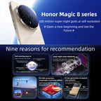 Honor Magic8 Pro, 16GB+1TB, Screen Fingerprint, 6.71 inch MagicOS 10.0 / Android 16 Snapdragon 8 Elite Gen 5 Octa Core, Network: 5G, NFC, OTG