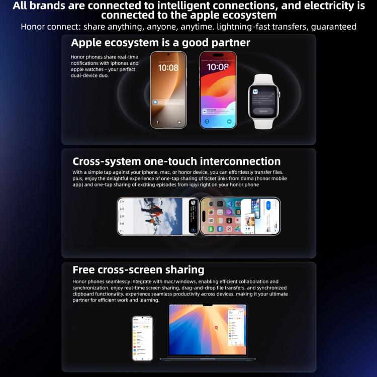 Honor Magic8 Pro, 16GB+1TB, Screen Fingerprint, 6.71 inch MagicOS 10.0 / Android 16 Snapdragon 8 Elite Gen 5 Octa Core, Network: 5G, NFC, OTG