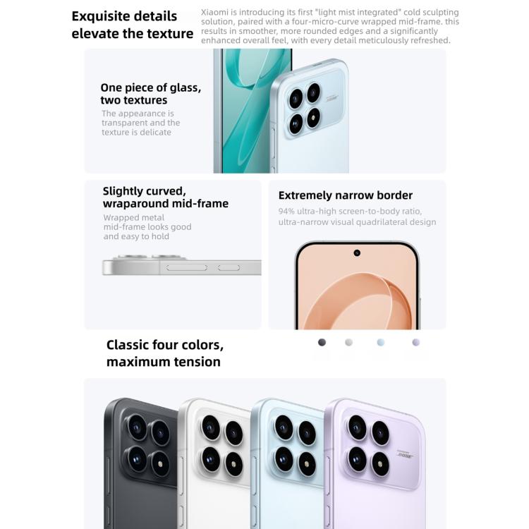 Xiaomi Redmi K90, 12GB+256GB, 6.59 inch Xiaomi HyperOS 3 Snapdragon 8 Elite Octa Core, NFC, Network: 5G