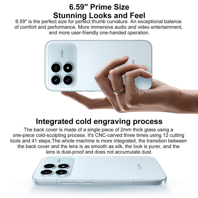 Xiaomi Redmi K90, 16GB+256GB, 6.59 inch Xiaomi HyperOS 3 Snapdragon 8 Elite Octa Core, NFC, Network: 5G