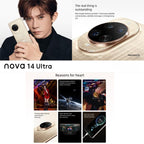 Huawei nova 14 Ultra, 12GB+256GB, Side Fingerprint Identification, 6.81 inch HarmonyOS 5.0, NFC, OTG, Not Support Google Play