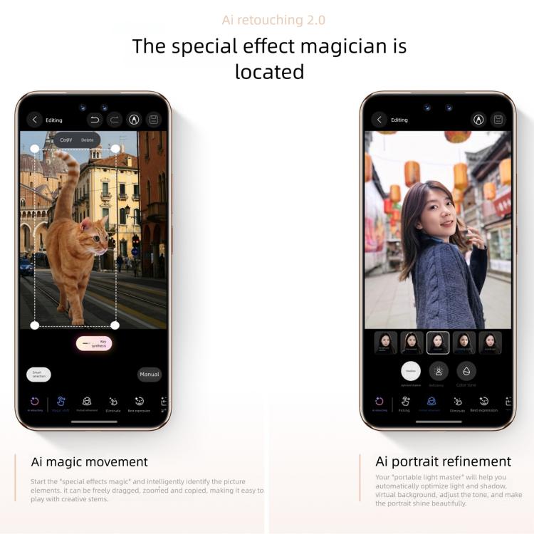 Huawei nova 14 Ultra, 12GB+512GB, Side Fingerprint Identification, 6.81 inch HarmonyOS 5.0, NFC, OTG, Not Support Google Play