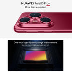 HUAWEI Pura 80 Pro+, 16GB+512GB, Side Fingerprint Identification, 6.8 inch HarmonyOS 5.1, NFC, OTG, Not Support Google Play