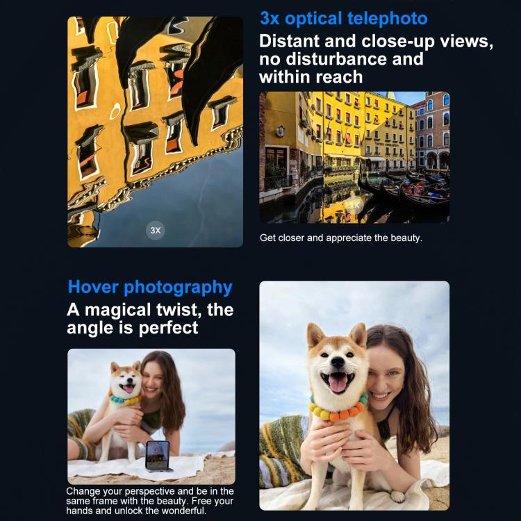 HUAWEI Pocket 2 Premium Edition, 12GB+256GB, 6.94 inch + 1.15 inch HarmonyOS 4.3 Octa Core, OTG, NFC, Not Support Google Play