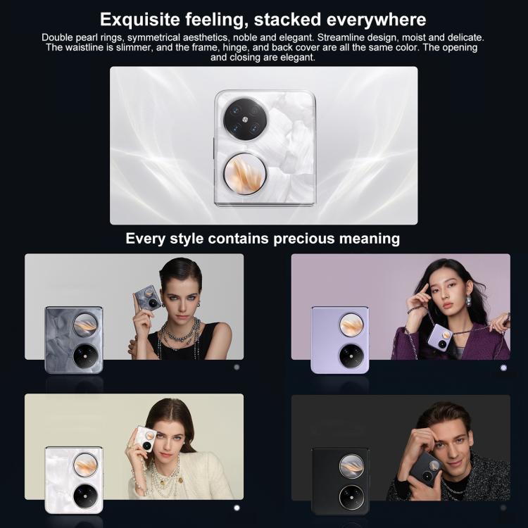 HUAWEI Pocket 2 Premium Edition, 12GB+512GB, 6.94 inch + 1.15 inch HarmonyOS 4.3 Octa Core, OTG, NFC, Not Support Google Play