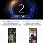 Xiaomi MIX Flip 2, 12GB+256GB, 6.86 inch + 4.01 inch Xiaomi HyperOS 2 Snapdragon 8 Elite Octa Core, NFC, Network: 5G
