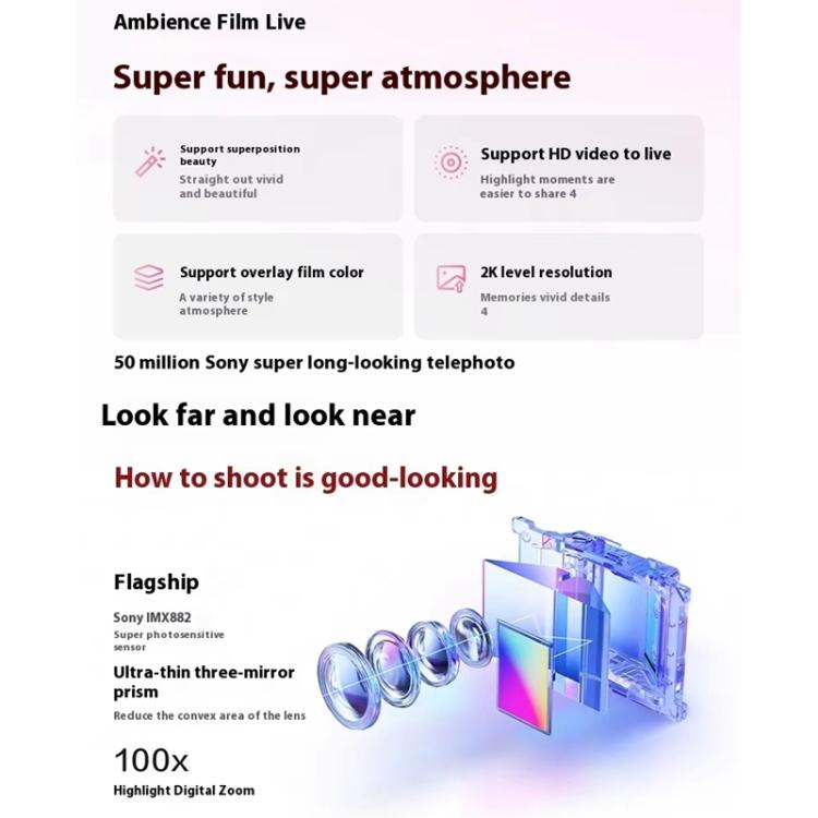 vivo S30 Pro mini, 12GB+256GB, Screen Fingerprint Identification, 6.31 inch Android 15 Dimensity 9400+ Octa Core, OTG, NFC, Network: 5G, Support Google Play