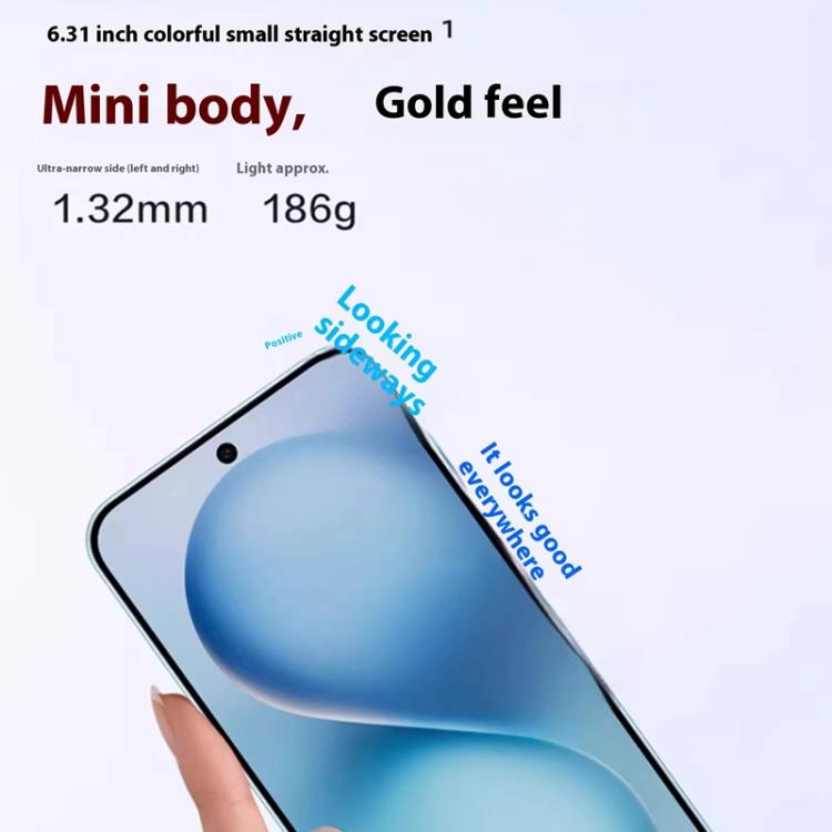 vivo S30 Pro mini, 16GB+512GB, Screen Fingerprint Identification, 6.31 inch Android 15 Dimensity 9300+ Octa Core, OTG, NFC, Network: 5G, Support Google Play