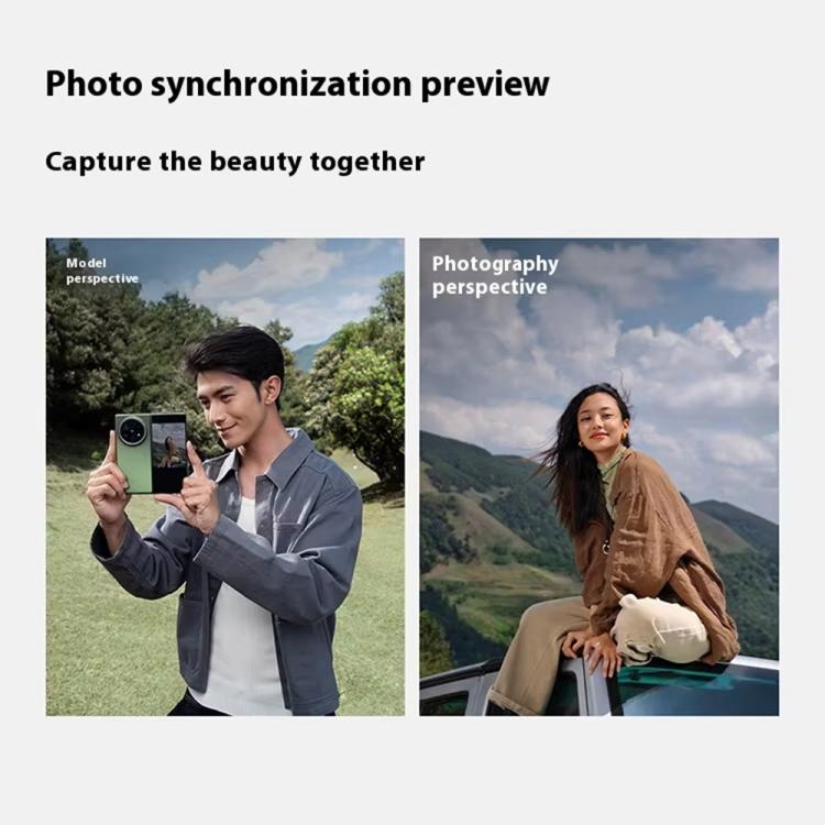 vivo X Fold5, 12GB+512GB, 8.03 inch + 6.53 inch Android 15 OriginOS 5 Snapdragon 8 Gen 3 Octa Core, OTG, NFC, Network: 5G