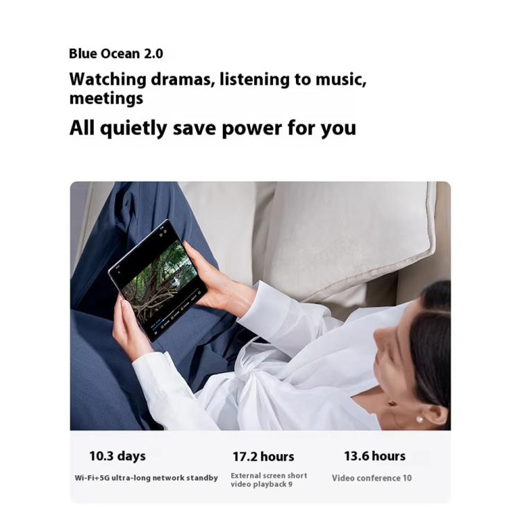 vivo X Fold5, 12GB+512GB, 8.03 inch + 6.53 inch Android 15 OriginOS 5 Snapdragon 8 Gen 3 Octa Core, OTG, NFC, Network: 5G