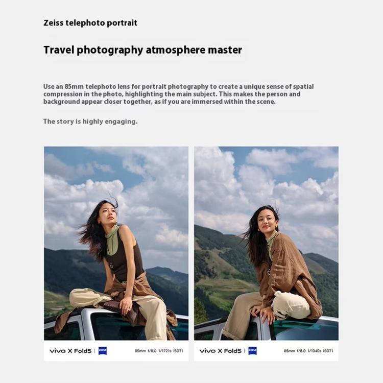 vivo X Fold5, 16GB+512GB, 8.03 inch + 6.53 inch Android 15 OriginOS 5 Snapdragon 8 Gen 3 Octa Core, OTG, NFC, Network: 5G