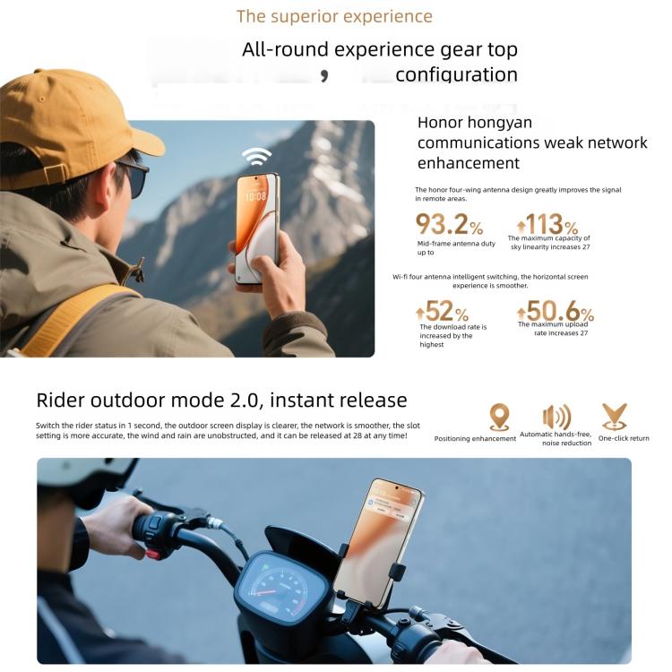 Honor X70, 12GB+256GB, Screen Fingerprint, 6.79 inch MagicOS 9.0 Snapdragon 6 Gen 4 Octa Core, Network: 5G, OTG, NFC, Support Google Play