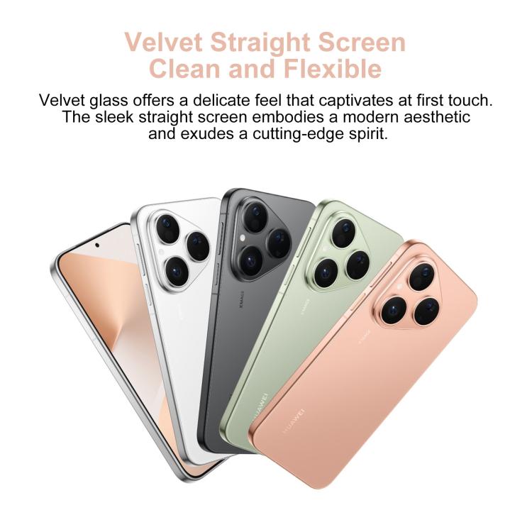 HUAWEI Pura 80, 12GB+256GB, Side Fingerprint Identification, 6.6 inch HarmonyOS 5.1, NFC, OTG, Not Support Google Play