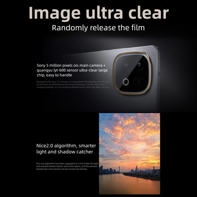 vivo iQOO Z10 Turbo+, 12GB+256GB, Screen Fingerprint, 6.78 inch Android 15 OriginOS 5 Snapdragon 8 Elite Octa Core, OTG, NFC, Network: 5G, Support Google Play