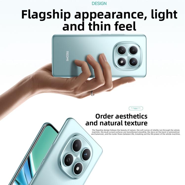 Xiaomi Redmi Note 15 5G, 6GB+128GB, 6.77 inch Xiaomi HyperOS 2 Snapdragon 6 Gen 3 Octa Core, Network: 5G