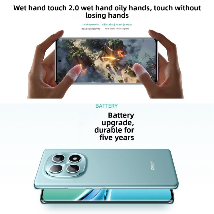 Xiaomi Redmi Note 15 5G, 6GB+128GB, 6.77 inch Xiaomi HyperOS 2 Snapdragon 6 Gen 3 Octa Core, Network: 5G