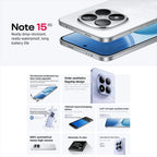 Xiaomi Redmi Note 15 Pro 5G, 12GB+256GB, 6.83 inch Xiaomi HyperOS 2 Dimensity 7400-Ultra Octa Core, Network: 5G, NFC