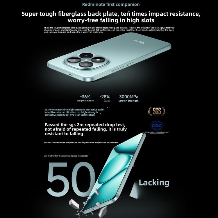 Xiaomi Redmi Note 15 Pro+ 5G, 12GB+256GB, 6.83 inch Xiaomi HyperOS 2 Snapdragon 7s Gen 4 Octa Core, Network: 5G, NFC