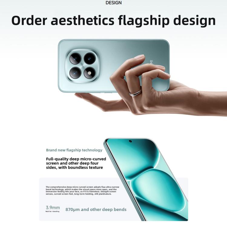 Xiaomi Redmi Note 15 Pro+ 5G, 16GB+512GB, 6.83 inch Xiaomi HyperOS 2 Snapdragon 7s Gen 4 Octa Core, Network: 5G, NFC