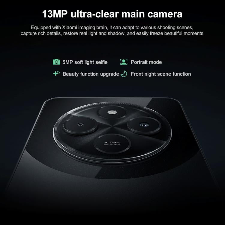 Xiaomi Redmi 14C, 4GB+128GB, 6.88 inch Xiaomi HyperOS MediaTek Helio G81-Ultra Octa Core, Network: 4G